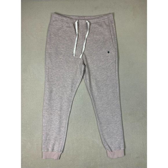 Flexliving Pants Adult Large Peach Sweatpants Jogger French Terry Pocket Mens - Picture 1 of 10